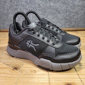 KURU Quantum 2.0 Women’s 5.5 Jet Black Slate Gray Comfort Gym Walking Shoes